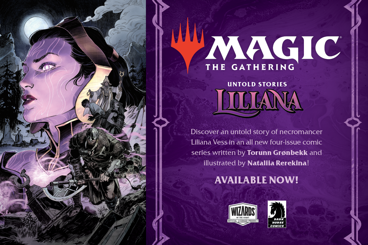 Magic the Gathering: Discover an untold story of necromancer Liliana Vess.
