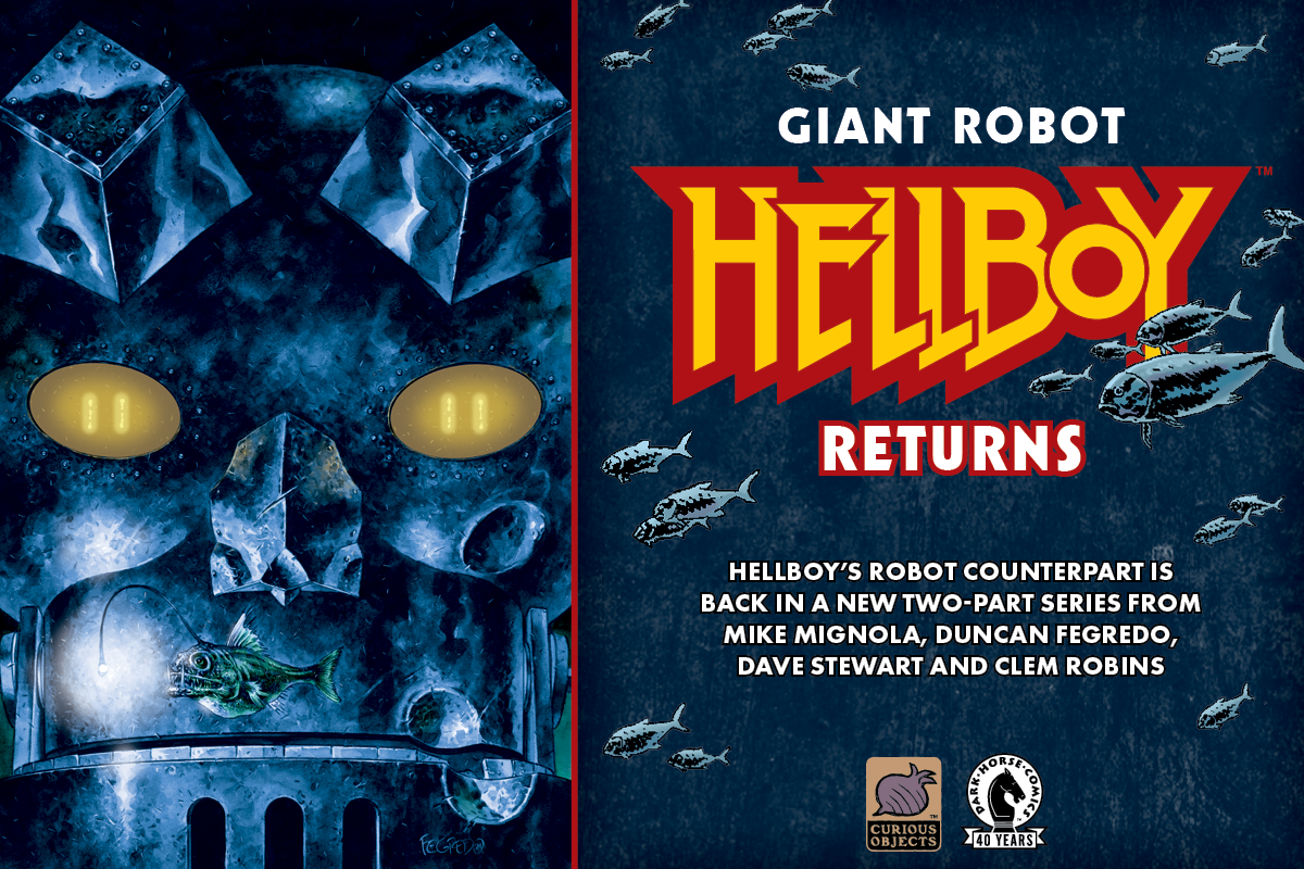 Giant Robot Hellboy Returns: New two-series that continutes the story from Giant Robot Hellboy and connects more deeply to Hellboy and B.P.R.D. lore.