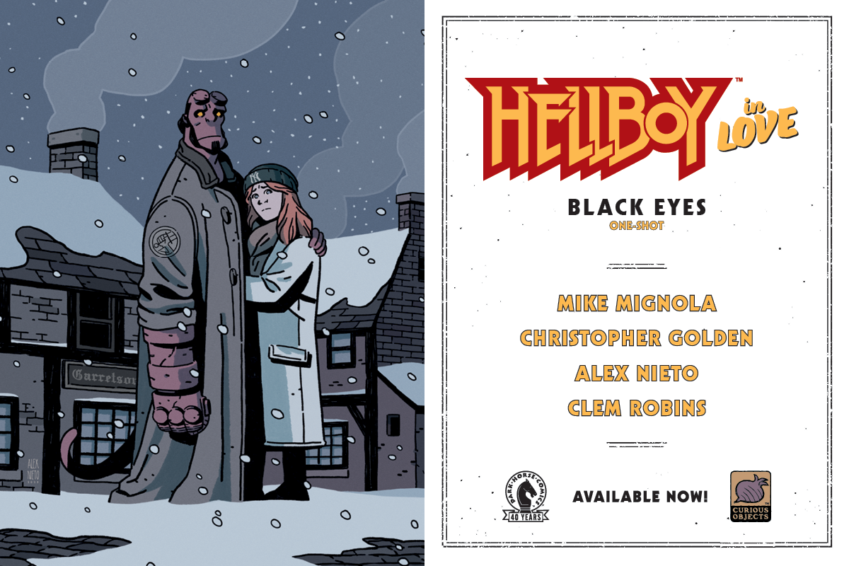 Hellboy in Love: A B.P.R.D. reunion, complete with a ghostly encounter